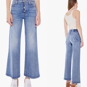 Mother Superior Fly Cut Tomcat Roller Wide Leg Jeans Crashing 31 High Rise NWT